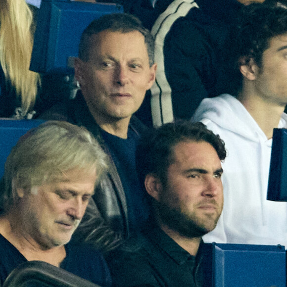 Marc Olivier Fogiel - People au match de Ligue 1 Uber Eats "PSG -OM" au Parc des Princes à Paris le 16 octobre 2022. © Cyril Moreau/Bestimage