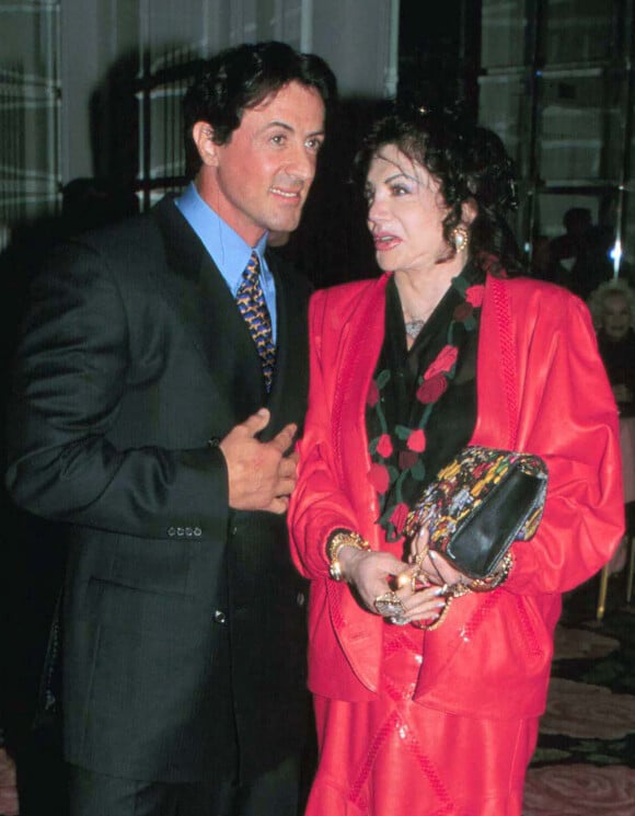 Jackie Stallone et Sylvester Stallone aux Golden Apple Awards à Los Angeles