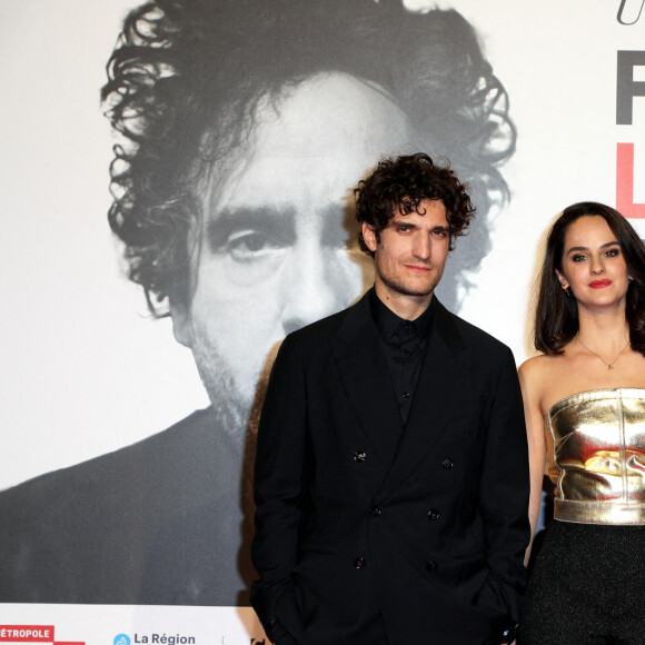 Louis Garrel, Noémie Merlant et Roschdy Zem - Cérémonie d'ouverture de la 14e édition du Festival Lumière 2022 à la Halle Tony Garnier à Lyon. Le 15 octobre 2022. © Domnique Jacovides / Bestimage