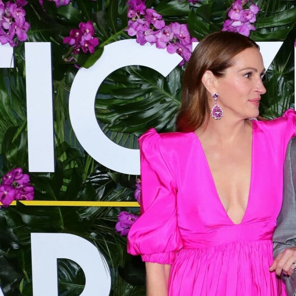 George Clooney, Julia Roberts - Première du film "Ticket To Paradise" à Los Angeles, le 17 octobre 2022.