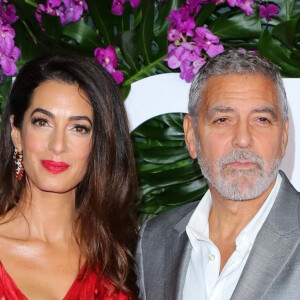 George Clooney, Amal Clooney - Première du film "Ticket To Paradise" à Los Angeles, le 17 octobre 2022.