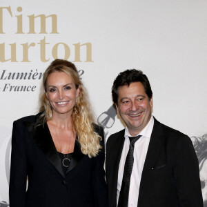 Christelle Bardet et son compagnon Laurent Gerra - Photocall de la cérémonie de clôture de la 14ème Edition du festival du cinéma Lumière Film Festival à Lyon. Le 21 octobre 2022 © Pascal Fayolle / Bestimage.