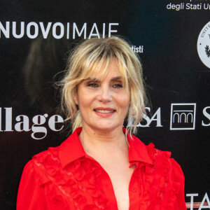 Emmanuelle Seigner - Cérémonie de remise de prix lors du 5 ème festival du film de Sardaigne "Filming Italy" à Cagliari, le 10 juin 2022.