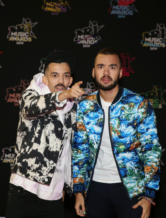 Bigflo et Oli - 21ème édition des NRJ Music Awards au Palais des festivals à Cannes le 9 novembre 2019. © Dominique Jacovides/Bestimage.