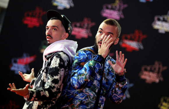 Bigflo et Oli - 21ème édition des NRJ Music Awards au Palais des festivals à Cannes le 9 novembre 2019. © Dominique Jacovides/Bestimage.