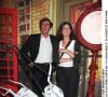 Bernard Menez et sa fille Elisa - Soirée sortie des "101 Dalmatiens 2" en cassette et DVD à Paris le 16 octobre 2002