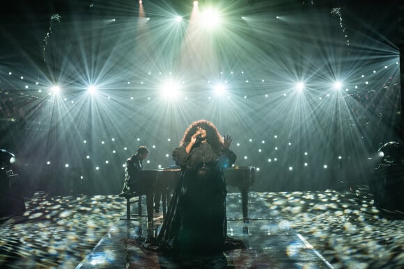 Exclusif - La chanteuse Yseult - Concert des révélations des victoires de la musique 2021 au Casino de Paris. Le 11 janvier 2021. © Cyril Moreau / Bestimage 