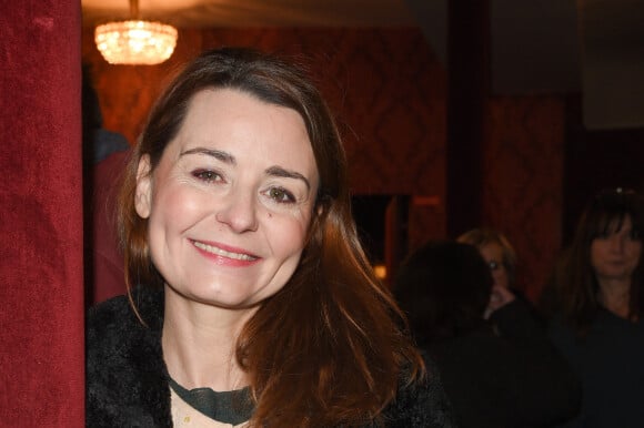 Christelle Reboul lors de la remise du prix du Brigadier au Théâtre Montparnasse. Paris, le 21 février 2018. © Guirec Coadic/Bestimage.