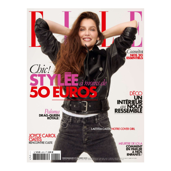 Couverture du magazine "Elle" du jeudi 27 octobre 2022