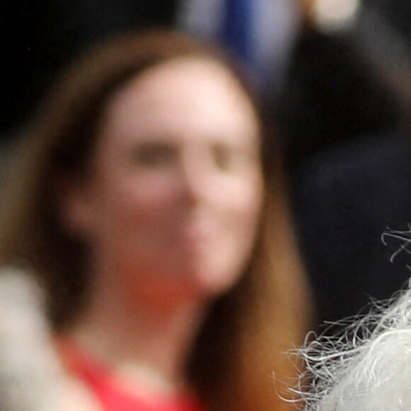 Hugues Aufray - Sorties - Obsèques de Jean-Paul Belmondo en l'église Saint-Germain-des-Prés, à Paris le 10 septembre 2021. © Dominique Jacovides / Bestimage