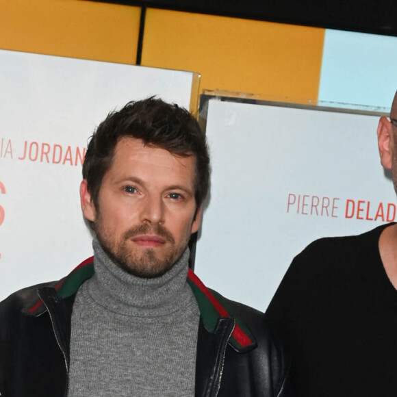 Camélia Jordana, Pierre Deladonchamps et Kilian Riedhof - Avant-première du film "Vous n'aurez pas ma haine" au cinéma UGC Les Halles à Paris le 27 octobre 2022. © Coadic Guirec/Bestimage
