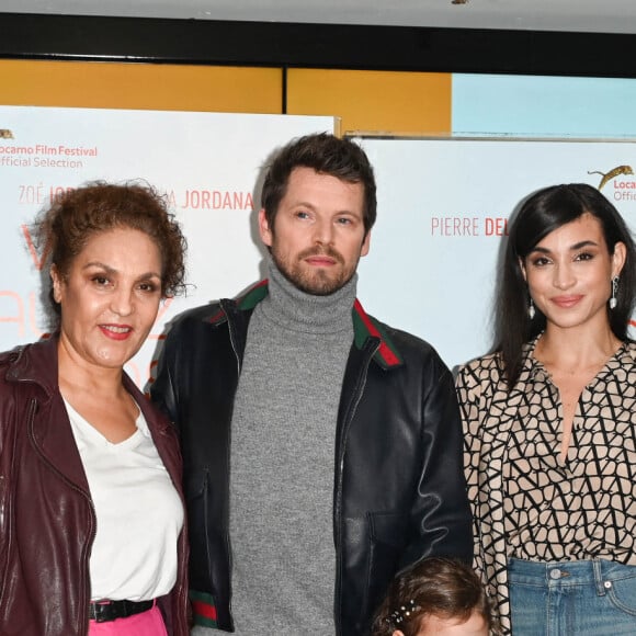 Anne Azoulay, Farida Rahouadj, Pierre Deladonchamps, Zoe Iorio, Camelia Jordana et Kilian Riedhof - Avant-première du film "Vous n'aurez pas ma haine" au cinéma UGC Les Halles à Paris le 27 octobre 2022. © Coadic Guirec/Bestimage