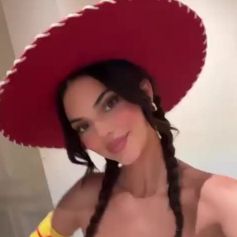 Kendall Jenner pour la fête d'Halloween 2022.