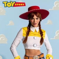 Kendall Jenner en Jessie de Toy Story sexy, Kim Kardashian en Mystique... Halloween bluffant !