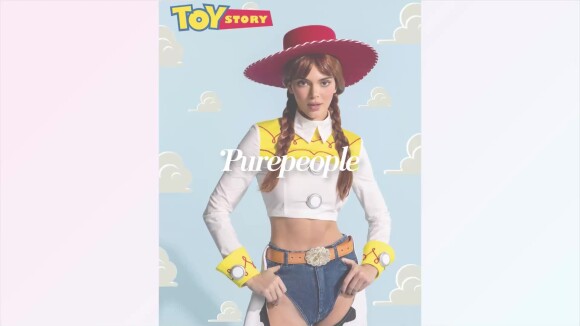Kendall Jenner en Jessie de Toy Story sexy, Kim Kardashian en Mystique... Halloween bluffant !
