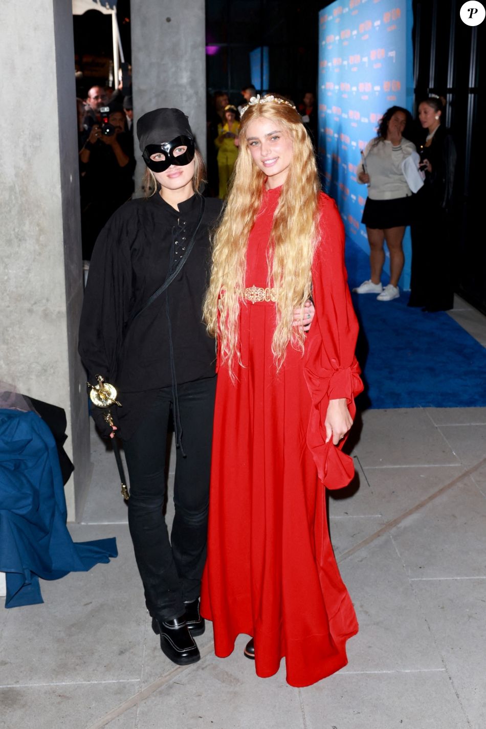 Taylor Hill et Mackinley Hill - Soirée d'Halloween organisée par Heidi