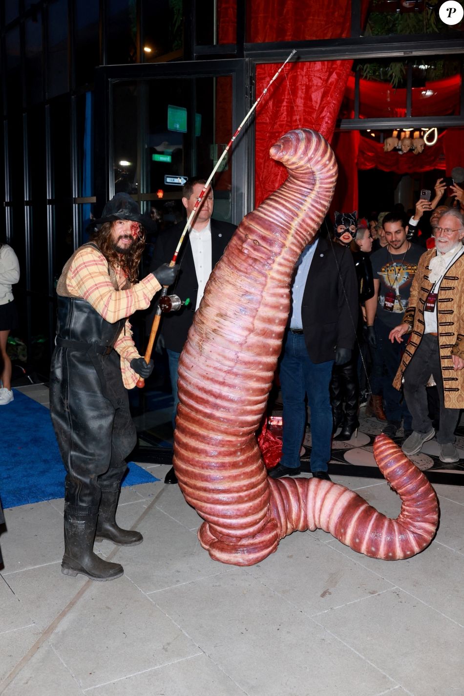 Heidi Klum déguisée en ver de terre, Tom Kaulitz Soirée d