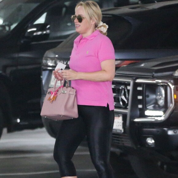 Exclusif - Rebel Wilson arrive à un rendez-vous à Beverly Hills le 18 août 2022. 