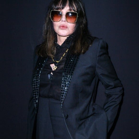 Isabelle Adjani - Photocall du défilé Lanvin Collection Femme Prêt-à-porter Printemps/Eté 2023 lors de la Fashion Week de Paris (PFW), France, le 3 octobre 2022. © Veeren-Clovis/Bestimage 