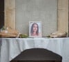Portrait de Justine Veyrac devant le hall de la mairie de Tauriac, France et déposé le 28 octobre 2022. @ Longerias R/ANDBZ/ABACAPRESS.COM