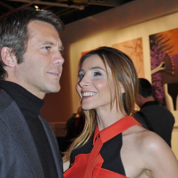 Le Prince Emmanuel-Philibert de Savoie et la princesse de Savoie Clotilde Courau - Soiree "Make Up For Ever" au Palais de Tokyo a Paris le 31 Janvier 2013. 