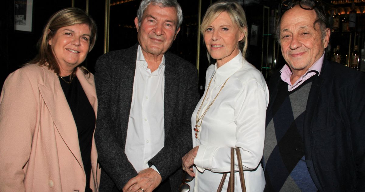Martin Lamotte et sa femme Sophie, Chantal Ladesou et son mari Michel