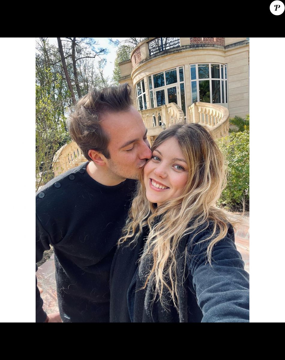 Héloïse Martin et son chéri sur Instagram. Le 2 avril 2022.