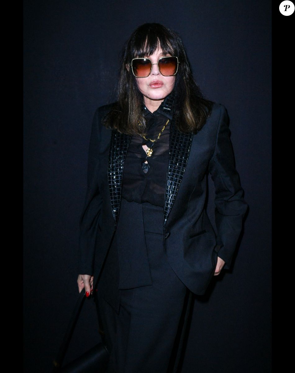 Isabelle Adjani - Photocall du défilé Lanvin Collection Femme Prêt-à-porter Printemps/Eté 2023 lors de la Fashion Week de Paris (PFW), France, le 3 octobre 2022. © Veeren-Clovis/Bestimage