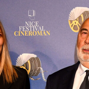 Gérard Jugnot et sa femme Patricia Campi lors de la quatrième soirée de la 3ème édition du Festival Cinéroman à Nice, France, le 23 octobre 2021. © Bruno Bebert/Bestimage.