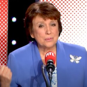 Roselyne Bachelot dans l'émission "Les Grosses Têtes", sur RTL.