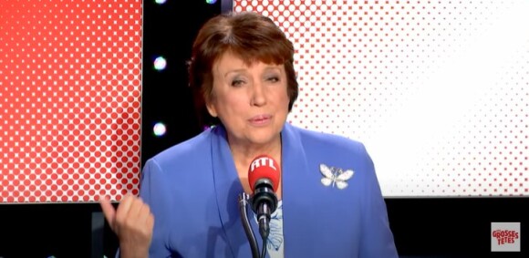 Roselyne Bachelot dans l'émission "Les Grosses Têtes", sur RTL.