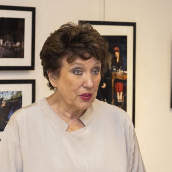 Exclusif - Roselyne Bachelot, Michel Boujenah - Vernissage de l'exposition photos de Cyril Bruneau en hommage à Michel Bouquet à la galerie du Garage à Ramatuelle le 31 juillet 2022. © Cyril Bruneau /Bestimage