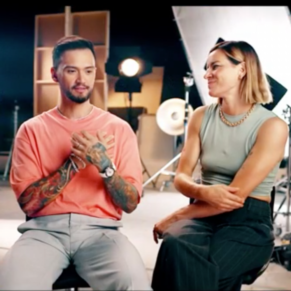 Billy Crawford et Fauve Hautot dans "Danse avec les stars"