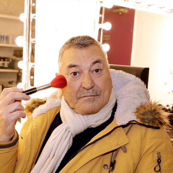 Jean-Marie Bigard dans les backstage de l'enregistrement de l'émission "Chez Jordan" à Paris. Le 2 novembre 2022 © Cédric Perrin / Bestimage.