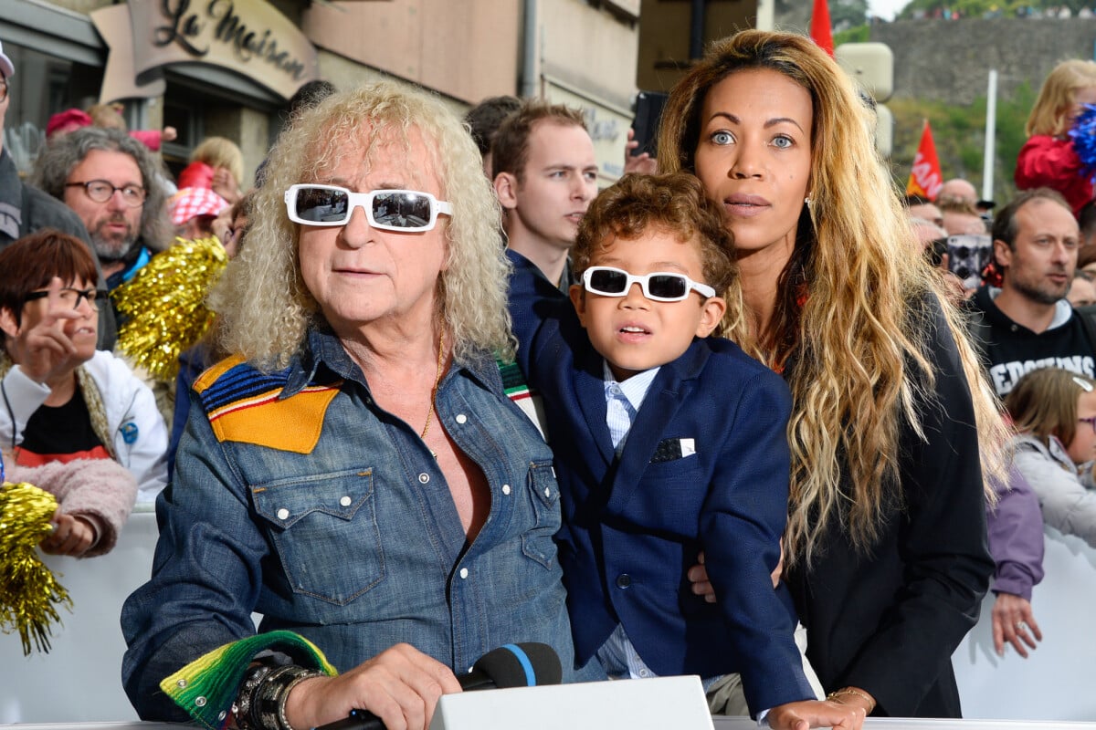 Photo Michel Polnareff Sa Compagne Danyellah Et Leur Fils Louka Le