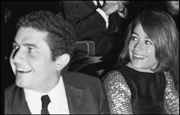 Claude Lelouch et Annie Girardot en 1967 à Paris