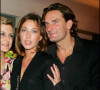 Melita Toscan du Plantier, Laura Smet et Frédéric Beigbeder lors d'une soirée du Festival de Deauville en 2005