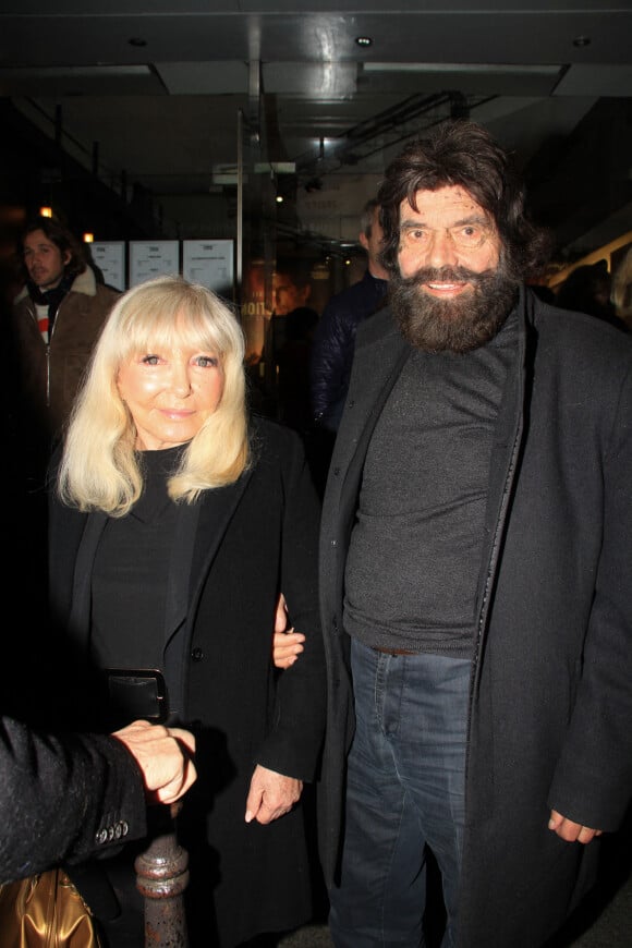 Exclusif - Marek Halter et Marianne Weitzmann - Avant-première du film "Aucun ours" au cinéma Le Balzac à Paris le 14 novembre 2022. © Philippe Baldini / Bestimage