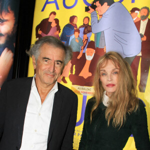 Exclusif - Bernard-Henri Lévy et sa femme Arielle Dombasle - Avant-première du film "Aucun ours" au cinéma Le Balzac à Paris le 14 novembre 2022. © Philippe Baldini / Bestimage