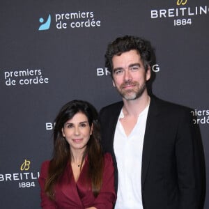 Exclusif - Reem Kherici et son compagnon Gilles Lemaire - Dîner de charité Breitling à la Samaritaine pour l'association "Premiers de Cordée" à Paris le 14 novembre 2022. L'associationPremiers de Cordée propose des animations sportives auprès des enfants hospitalisés. ADN de l'association depuis sa création, ce programme comprend de nombreuses actions pour initier un maximum d'enfants malades et/ou en situation de handicap à la pratique sportive. © Rachid Bellak/Bestimage 