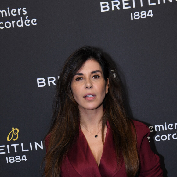 Exclusif - Reem Kherici - Dîner de charité Breitling à la Samaritaine pour l'association "Premiers de Cordée" à Paris le 14 novembre 2022. L'associationPremiers de Cordée propose des animations sportives auprès des enfants hospitalisés. ADN de l'association depuis sa création, ce programme comprend de nombreuses actions pour initier un maximum d'enfants malades et/ou en situation de handicap à la pratique sportive. © Rachid Bellak/Bestimage 