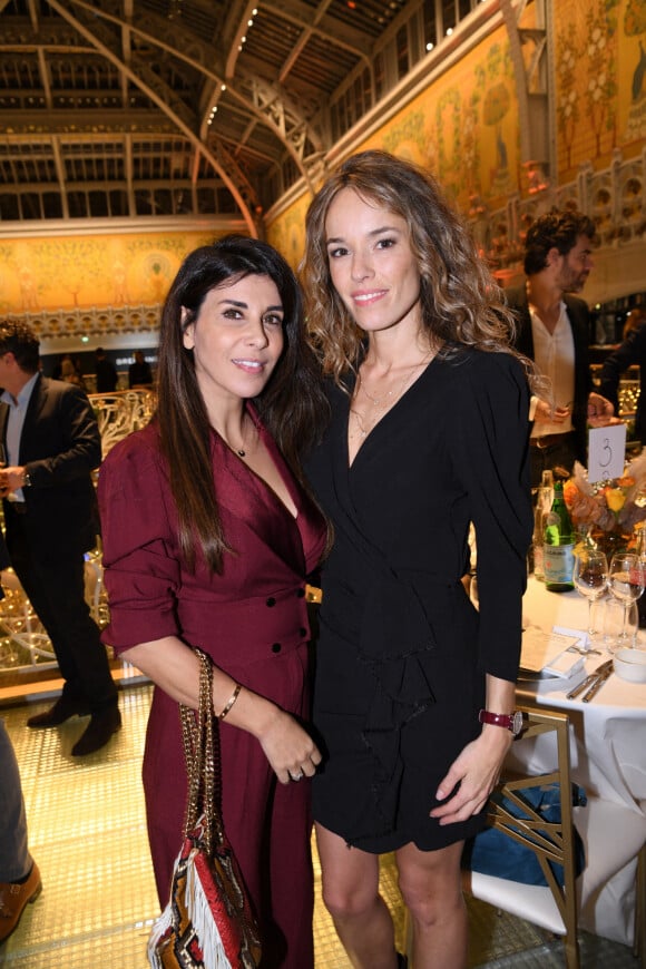 Exclusif - Reem Kherici, Elodie Fontan - Dîner de charité Breitling à la Samaritaine pour l'association "Premiers de Cordée" à Paris le 14 novembre 2022. L'associationPremiers de Cordée propose des animations sportives auprès des enfants hospitalisés. ADN de l'association depuis sa création, ce programme comprend de nombreuses actions pour initier un maximum d'enfants malades et/ou en situation de handicap à la pratique sportive. © Rachid Bellak/Bestimage 