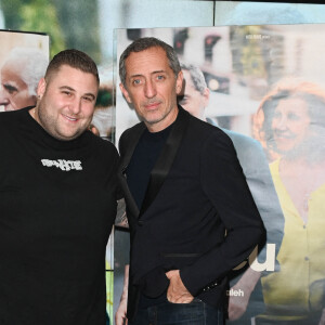 Gad Elmaleh et guest à la première du film "Reste Un Peu" au cinéma UGC Ciné Cité Les Halles à Paris, le 15 novembre 2022. © Guirec Coadic/Bestimage 