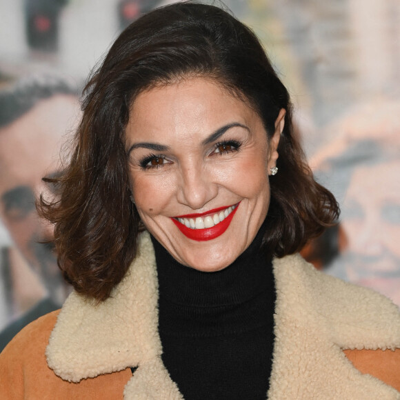 Nadia Farès à la première du film "Reste Un Peu" au cinéma UGC Ciné Cité Les Halles à Paris, le 15 novembre 2022. © Guirec Coadic/Bestimage 