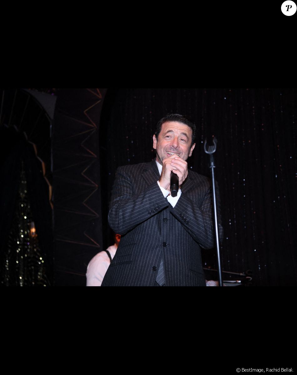 Exclusif - Patrick Bruel - Soirée du 100ème anniversaire du restaurant "Le Boeuf sur le Toit" à Paris le 15 novembre 2022. Lieu mythique du jazz à la vaste salle Art déco élégante, pour une cuisine française revisitée et de saison. © Rachid Bellak/Bestimage