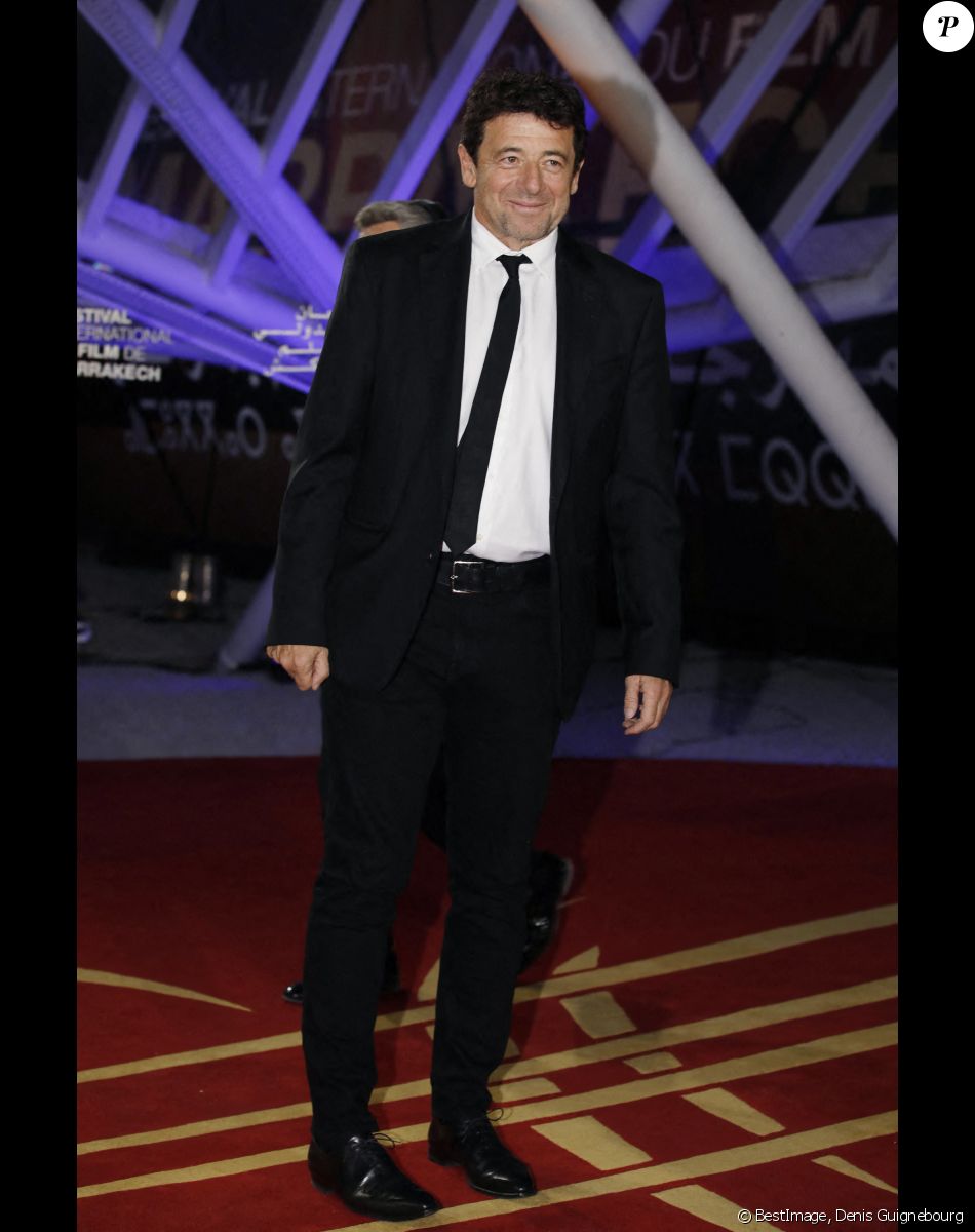 Patrick Bruel - Cérémonie d'ouverture du 19ème Festival International du Film de Marrakech le 11 Novembre 2022. © Denis Guignebourg / Bestimage