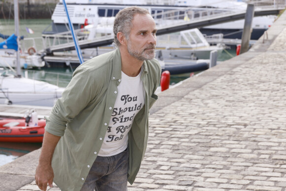 Soren Prévost au festival de fiction TV de La Rochelle vendredi 16 septembre 2022. © Christophe Aubert via Bestimage.