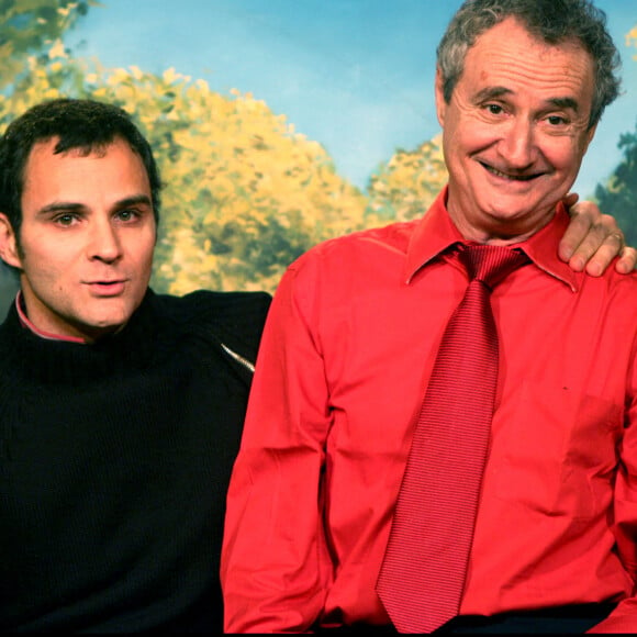 Daniel Prévost et son fils Sören en 2006.