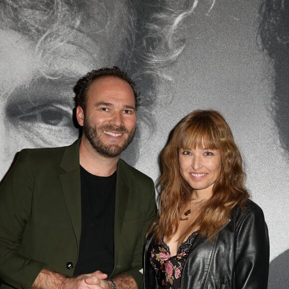 Exclusif - Natasha St-Pier et un ami - Générale de l'opéra-rock "Starmania" à la Seine Musicale de Boulogne-Billancourt, le 8 novembre 2022. © Dominique Jacovides-Coadic Guirec/Bestimage