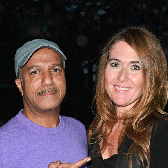 Exclusif - Pascal Légitimus et sa femme Adriana Santini - Générale de l'opéra-rock "Starmania" à la Seine Musicale de Boulogne-Billancourt, le 8 novembre 2022. © Dominique Jacovides-Coadic Guirec/Bestimage